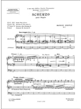 Scherzo. Opus 2 - DURUFLÉ - Partition - Orgue